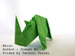 Photo Origami Rhinoceros Author : Joseph Wu, Folded by Tatsuto Suzuki